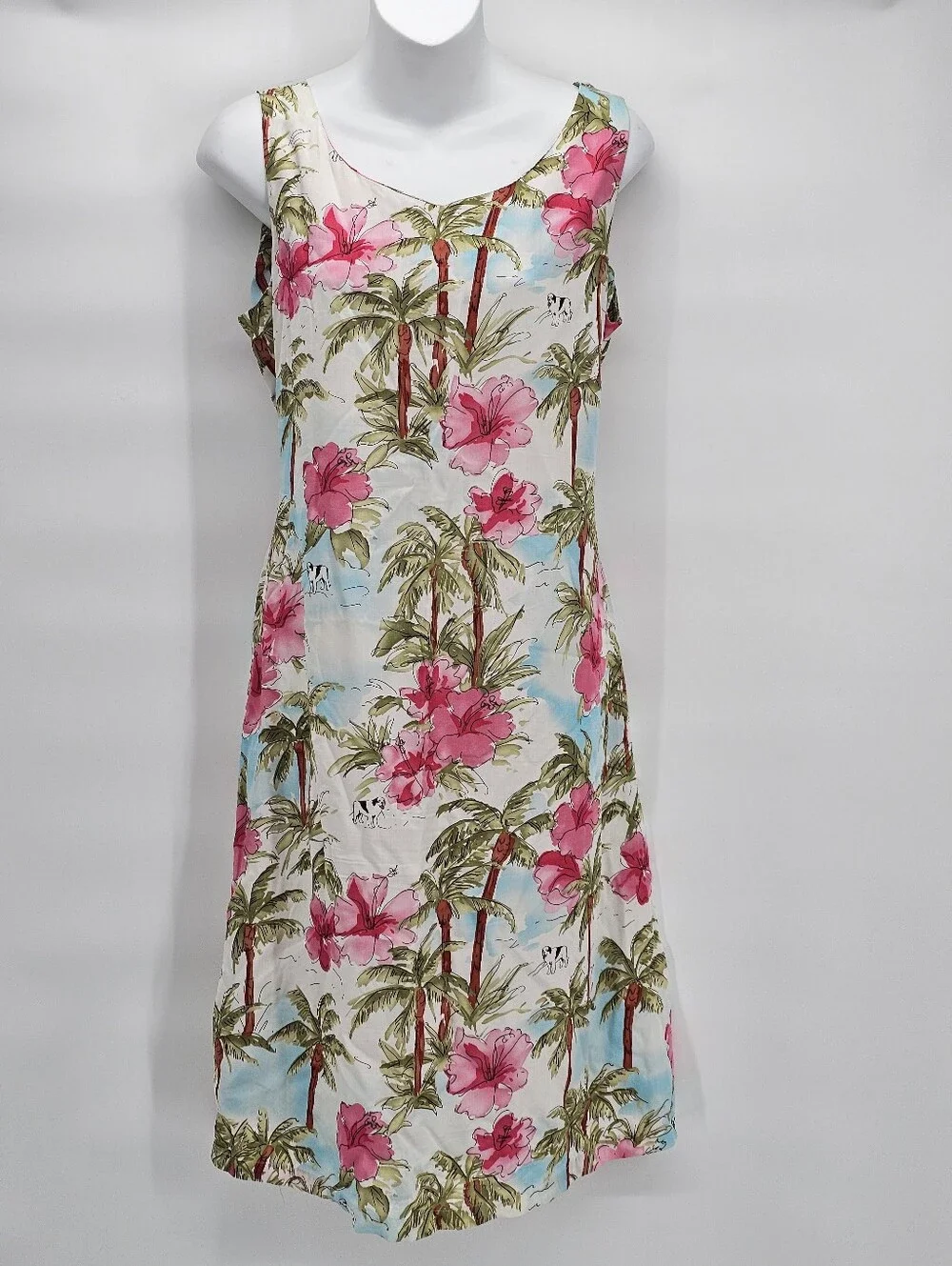 Big Dogs Dress Medium 1990s Excellent